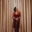 Kebaya Pesta Modern Warna Merah Gold